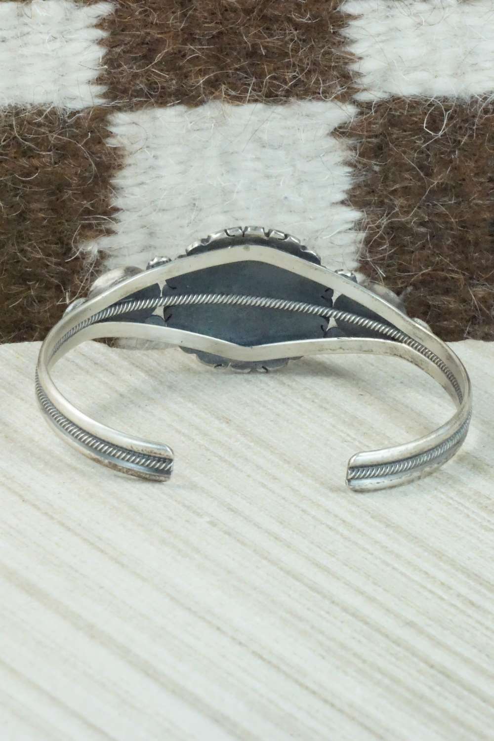 Turquoise & Sterling Silver Bracelet - Derrick Gordon
