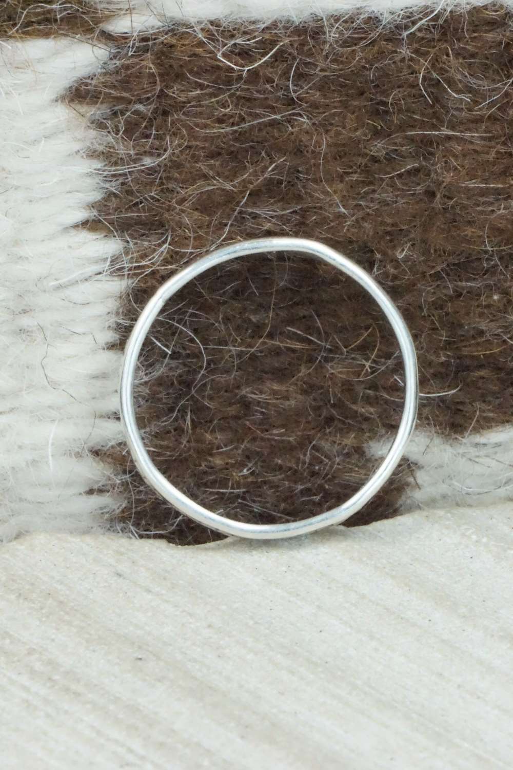 Sterling Silver Ring - Elaine Tahe - Size 11.75