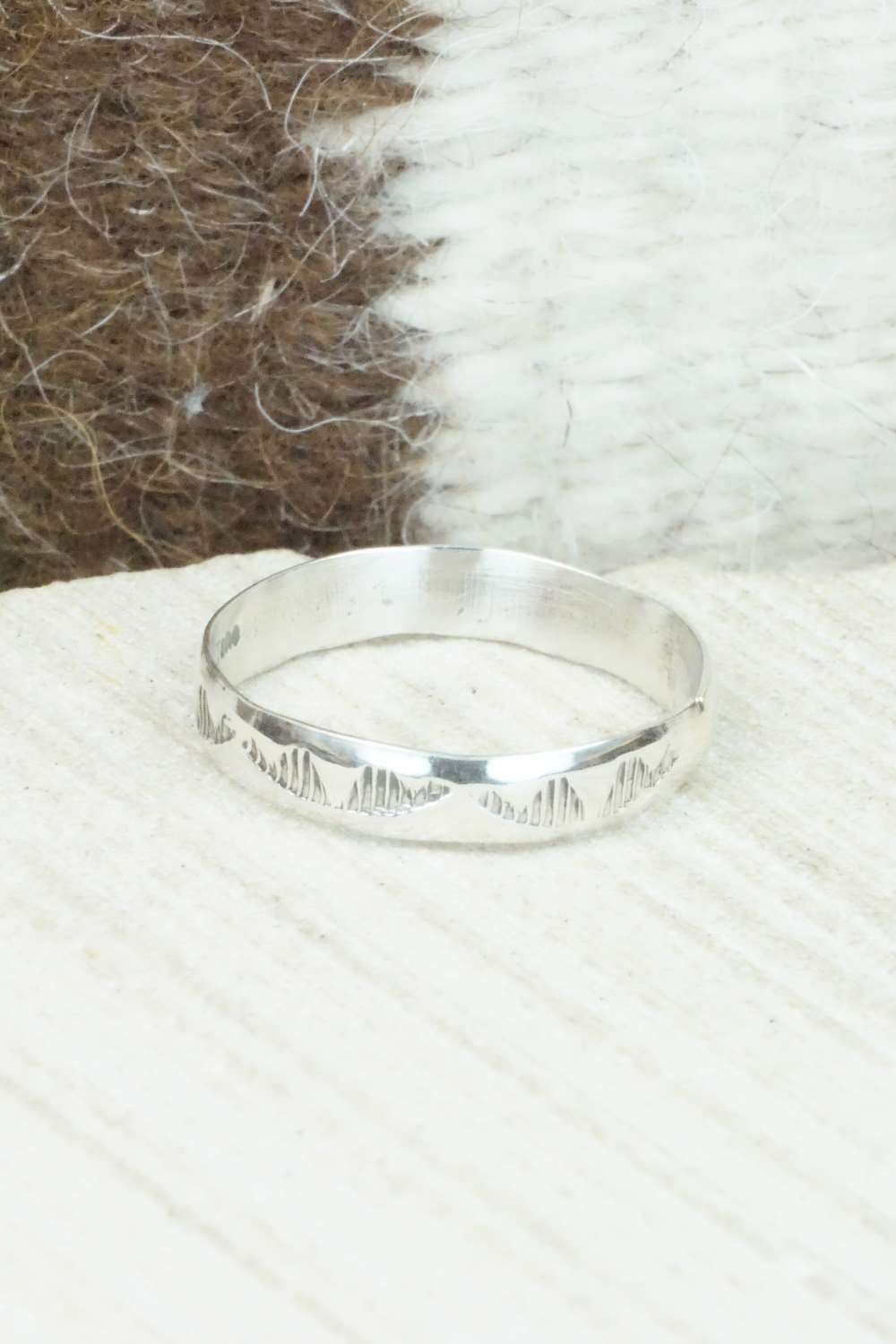 Sterling Silver Ring - Elaine Tahe - Size 11.5