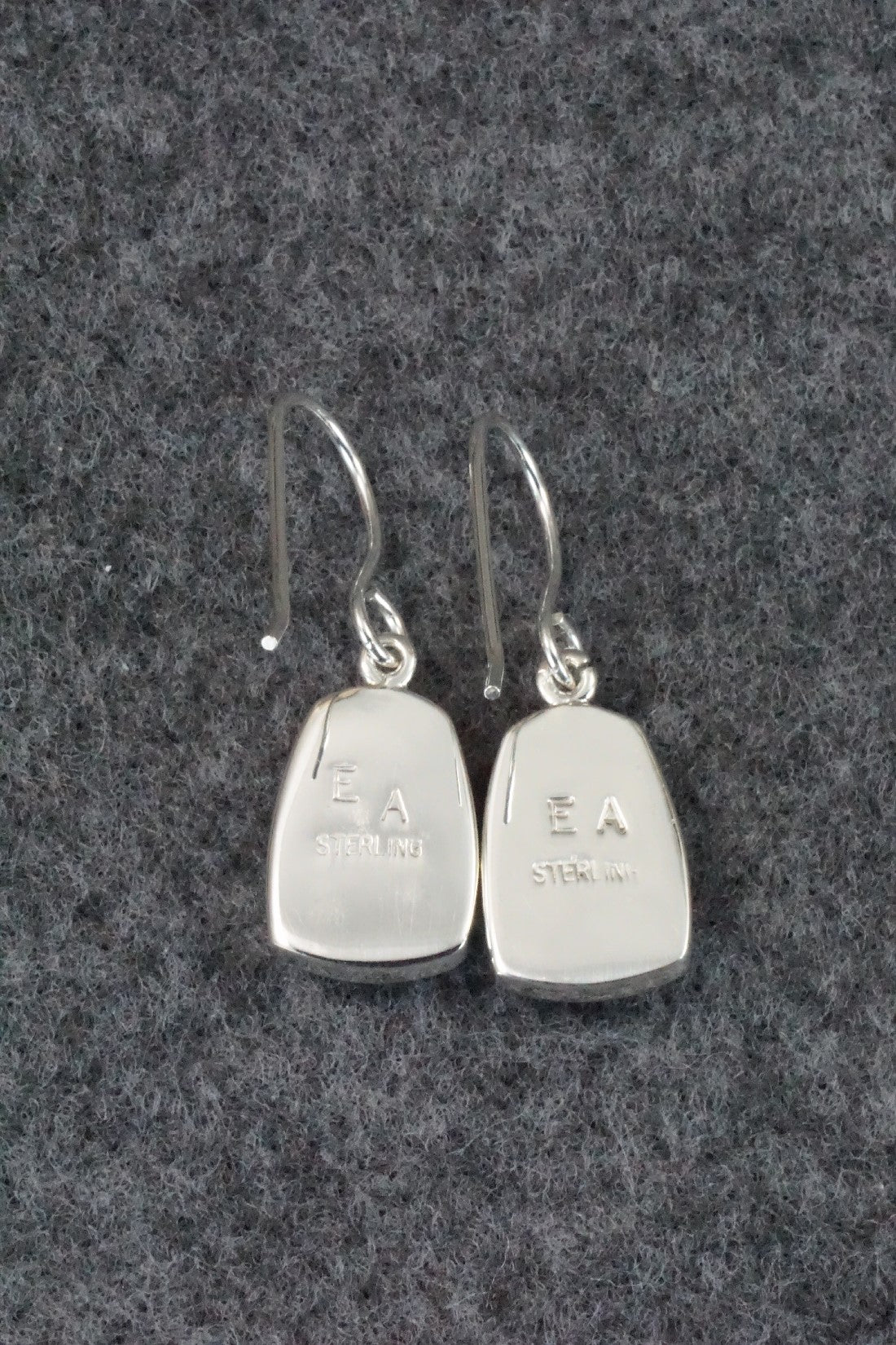 Turquoise & Sterling Silver Earrings - Evelyn Abeita