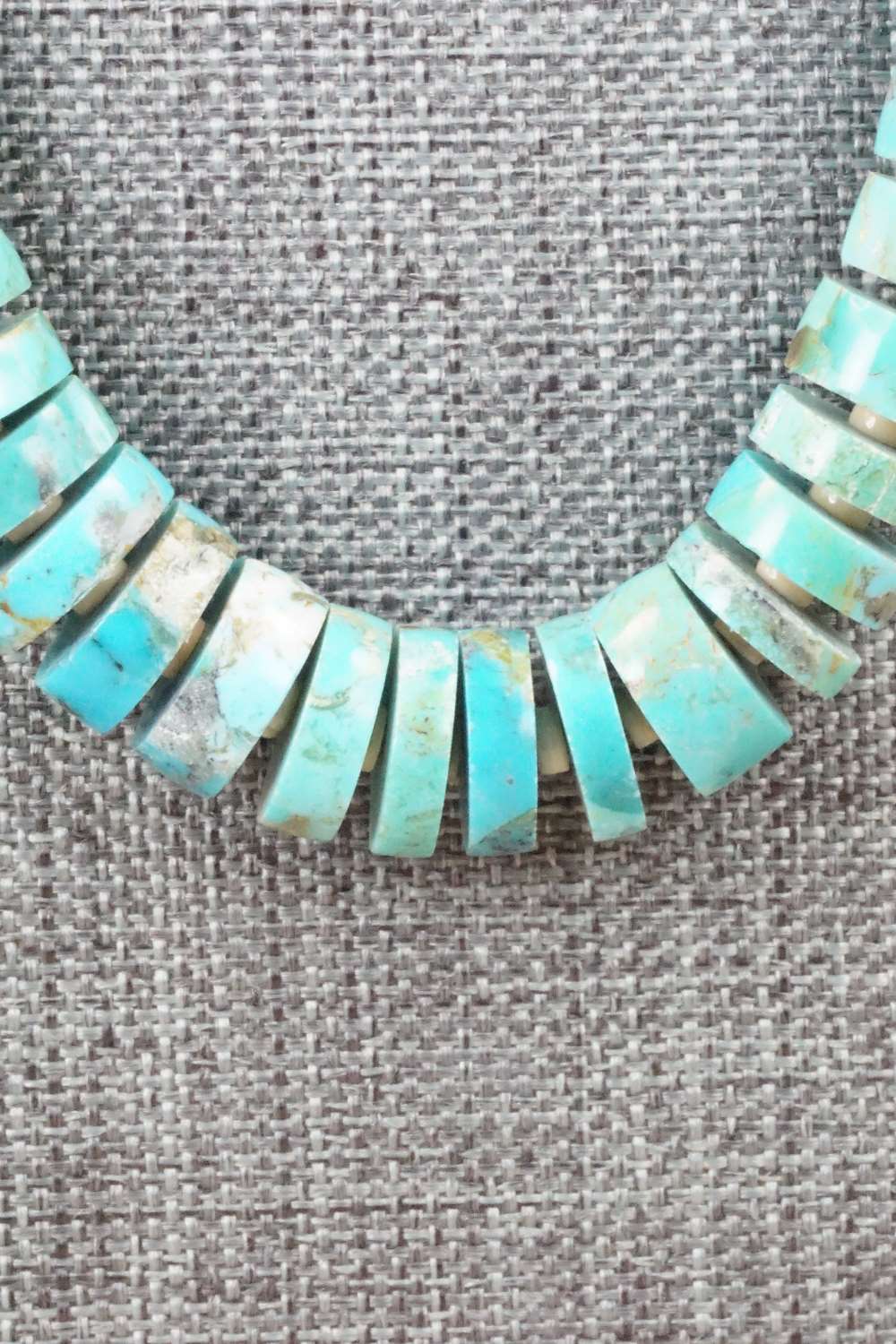 Turquoise & Sterling Silver Necklace - Joann Garcia