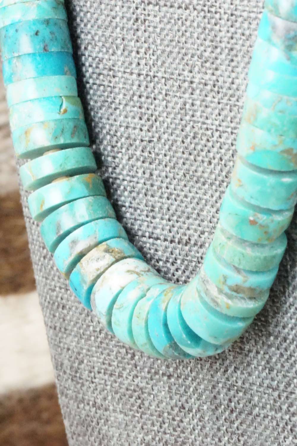 Turquoise & Sterling Silver Necklace - Joann Garcia