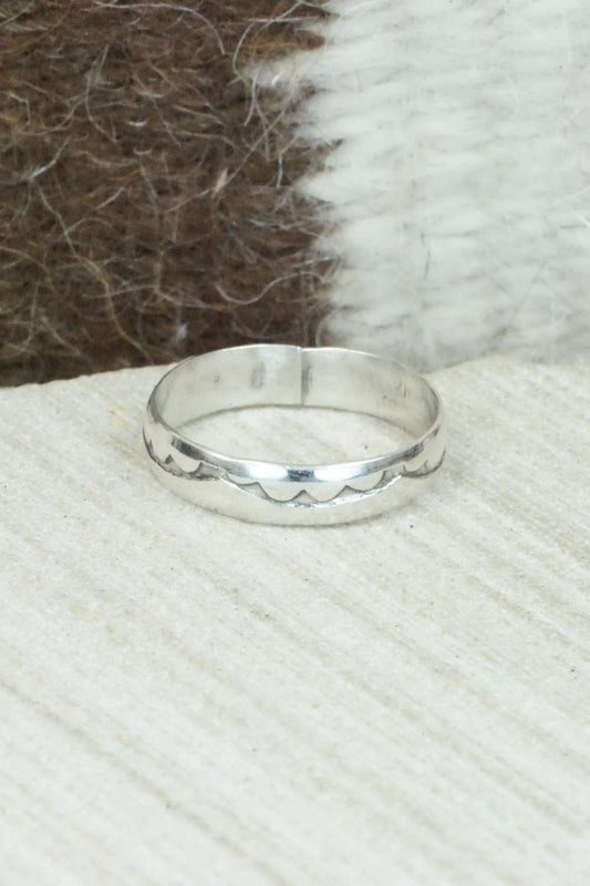 Sterling Silver Ring - Elaine Tahe - Size 7.75