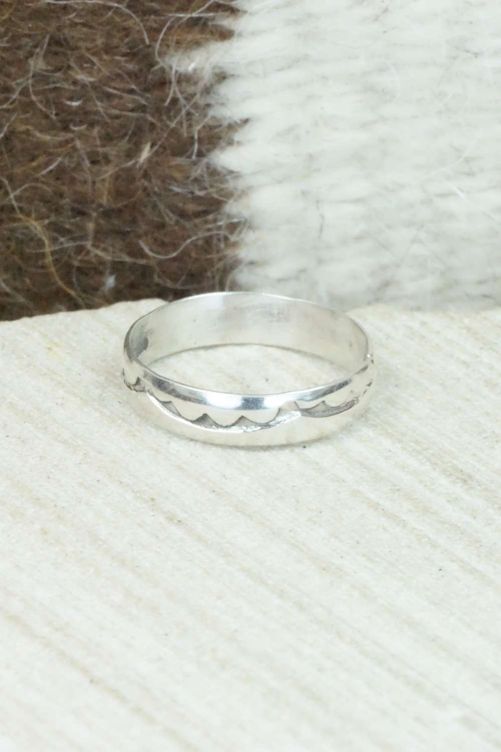 Sterling Silver Ring - Elaine Tahe - Size 7.75