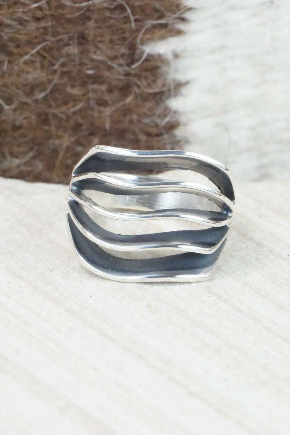 Sterling Silver Ring - James Bahe - Size 6.5