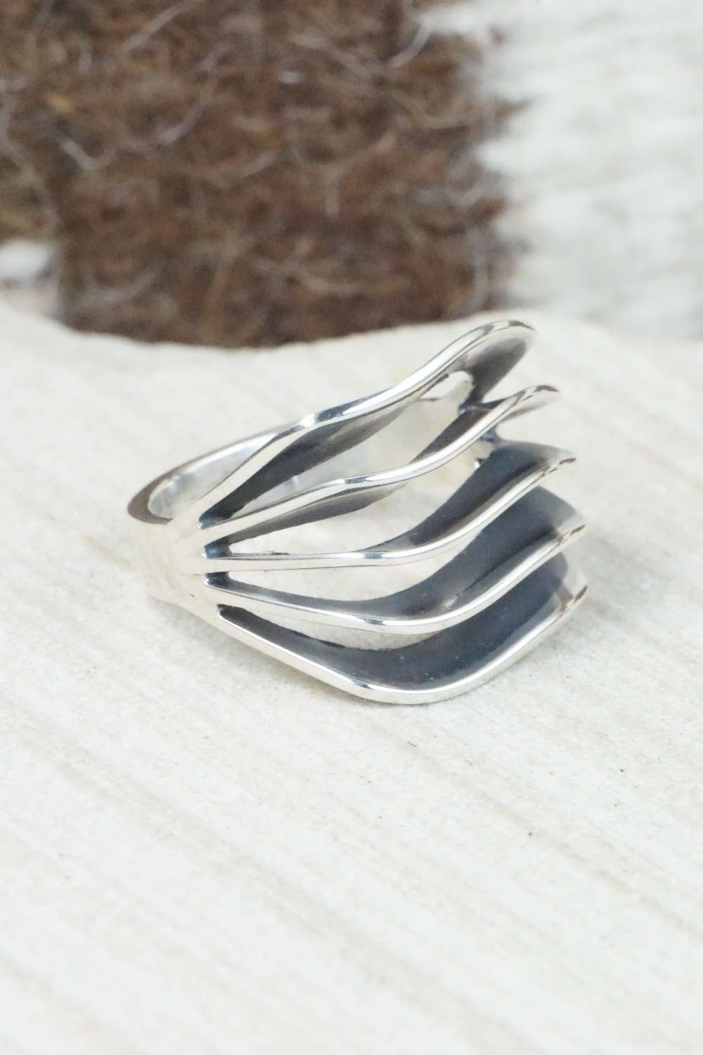 Sterling Silver Ring - James Bahe - Size 5.5