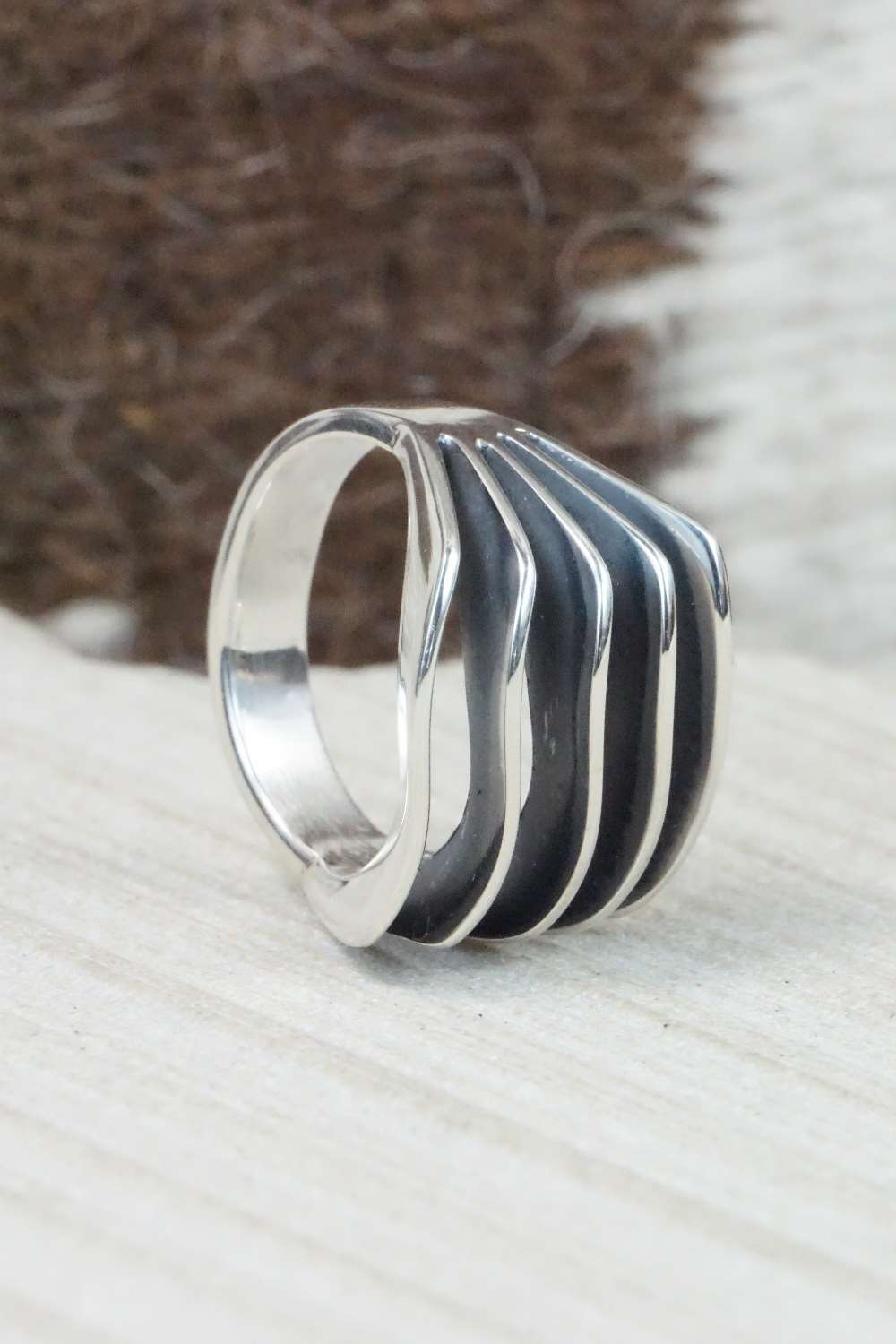 Sterling Silver Ring - James Bahe - Size 6.5