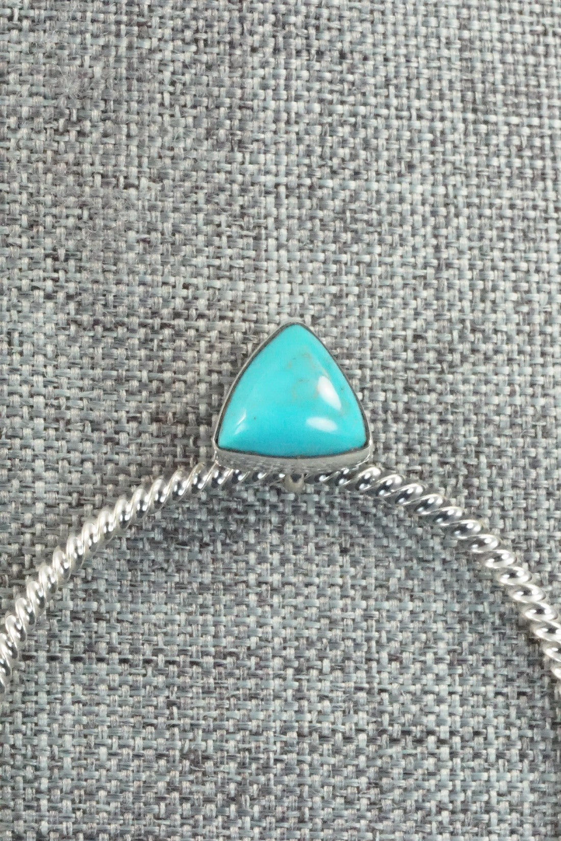 Turquoise & Sterling Silver Earrings - Verley Betone