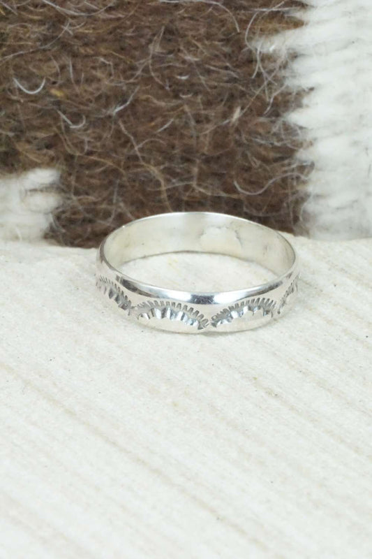 Sterling Silver Ring - Elaine Tahe - Size 11.75