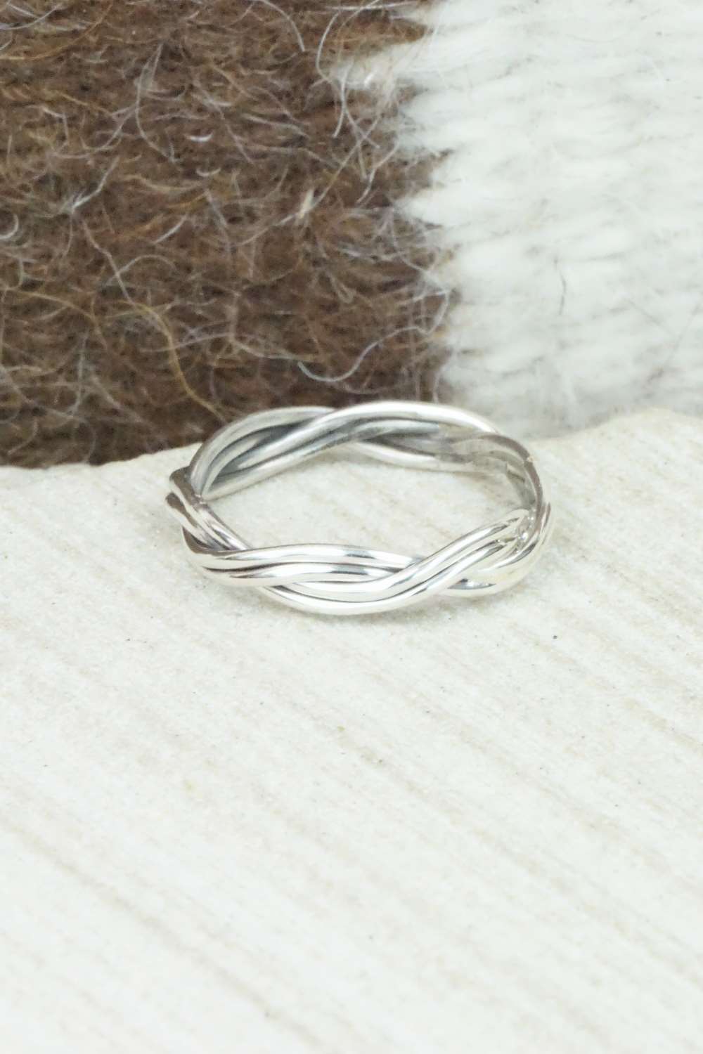 Sterling Silver Ring - Elaine Tahe - Size 5.75