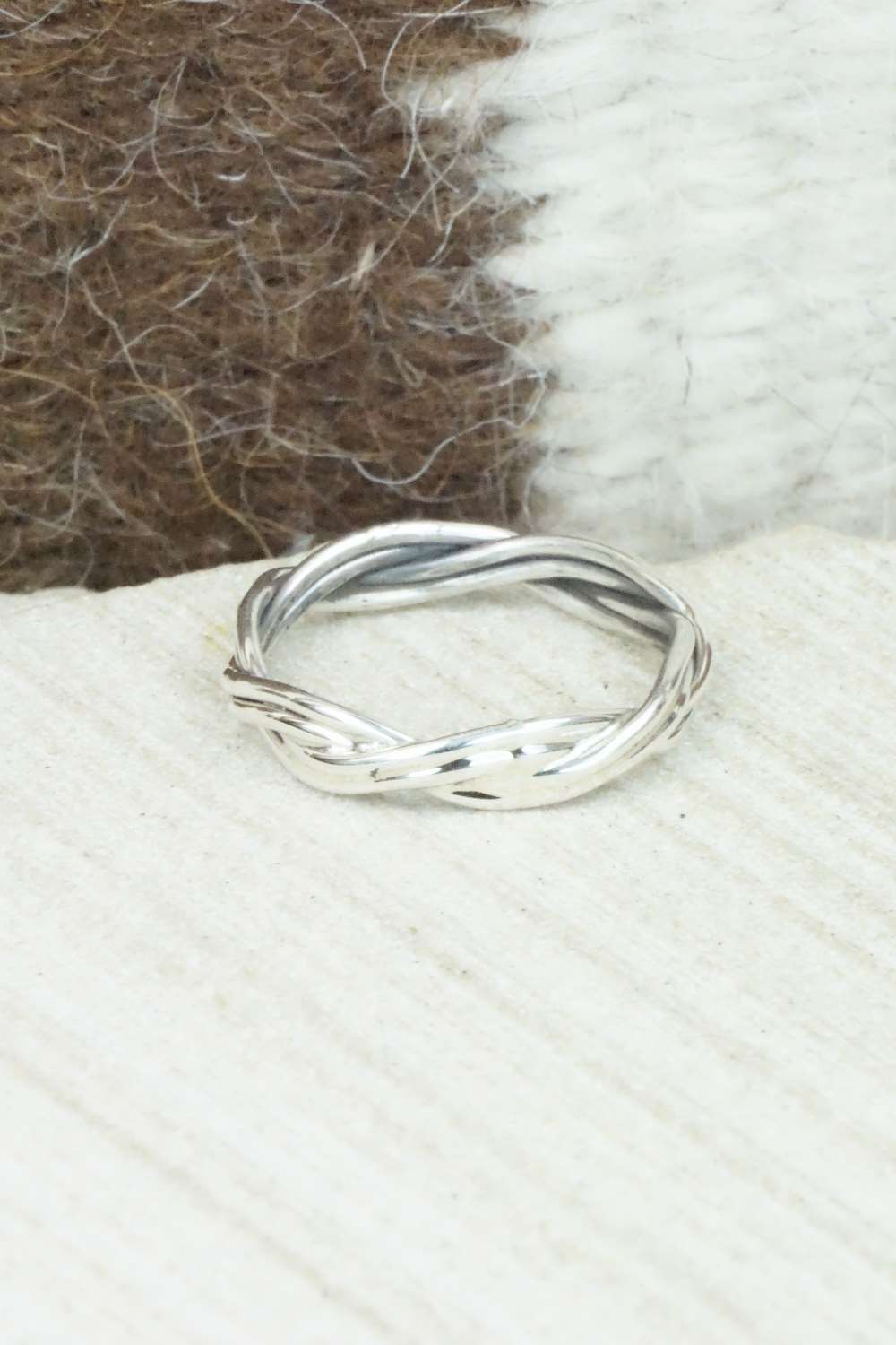Sterling Silver Ring - Elaine Tahe - Size 5.75