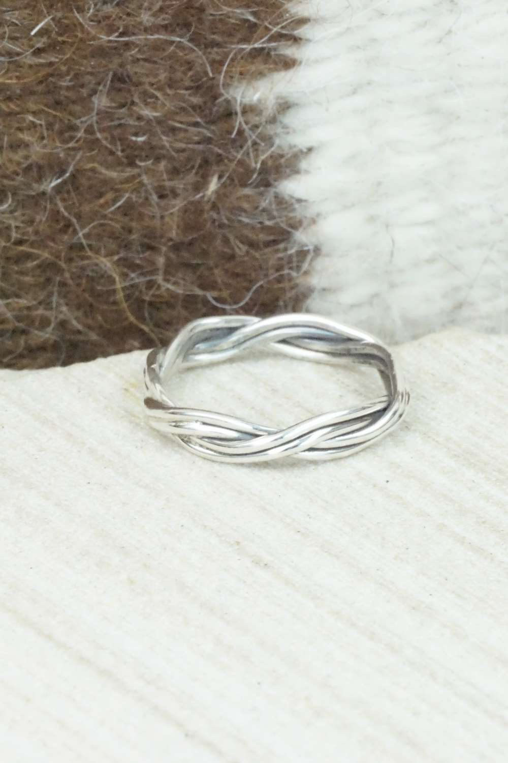 Sterling Silver Ring - Elaine Tahe - Size 5.75