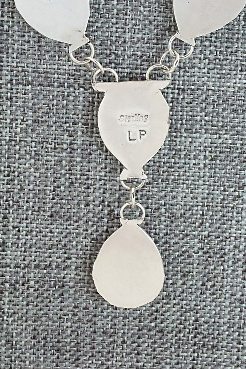 Turquoise & Sterling Silver Necklace - Leta Parker