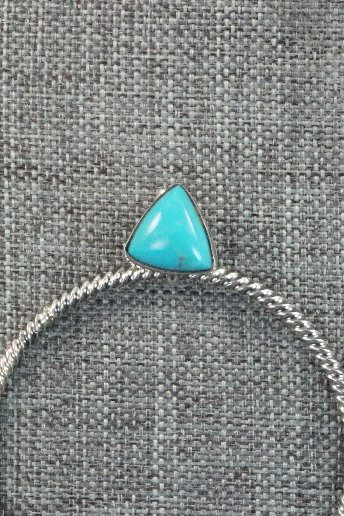 Turquoise & Sterling Silver Earrings - Verley Betone