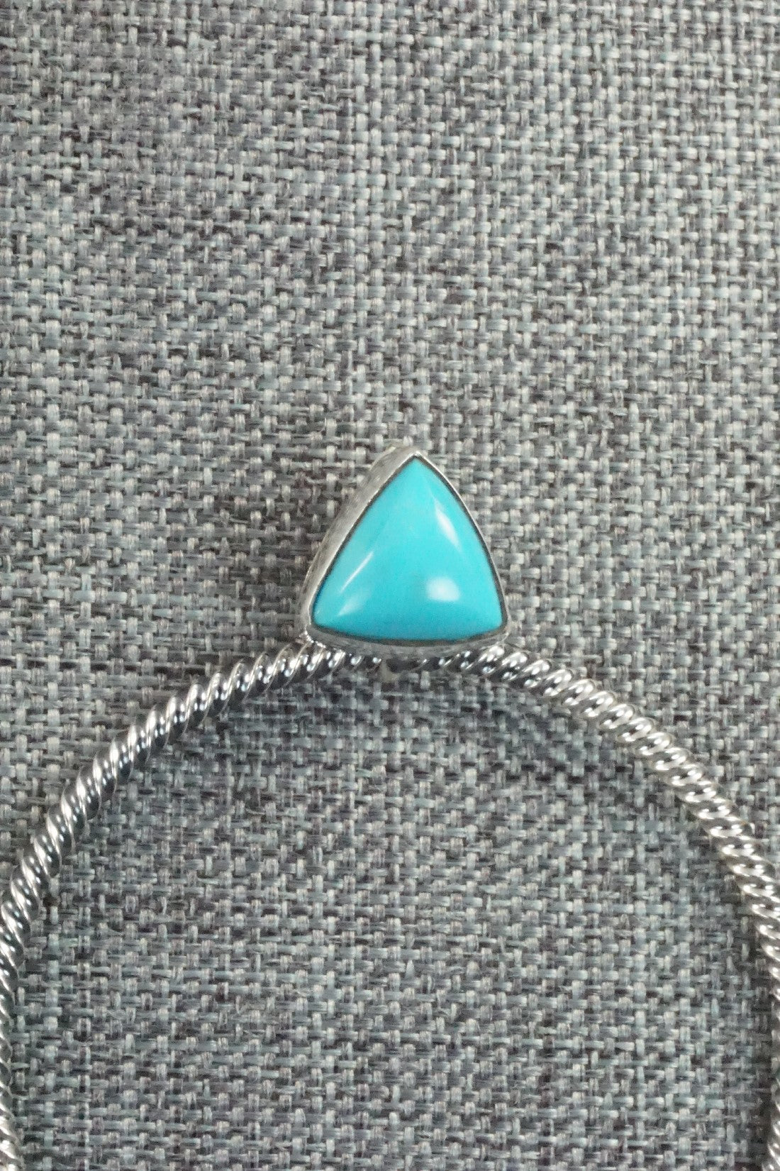 Turquoise & Sterling Silver Earrings - Verley Betone