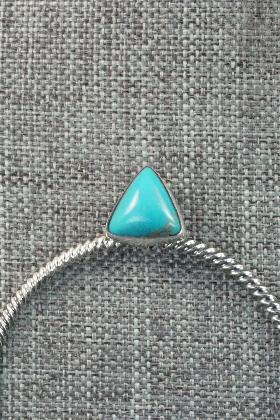 Turquoise & Sterling Silver Earrings - Verley Betone