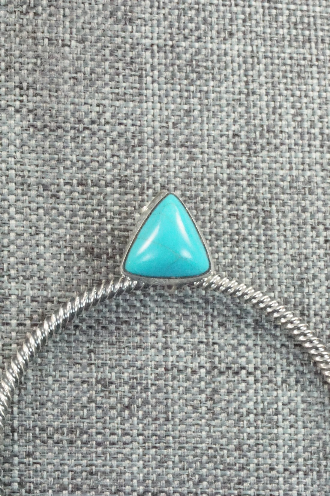Turquoise & Sterling Silver Earrings - Verley Betone