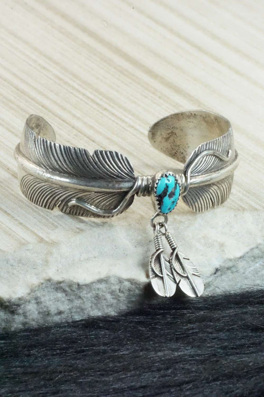 Turquoise and Sterling Silver Bracelet - Charley