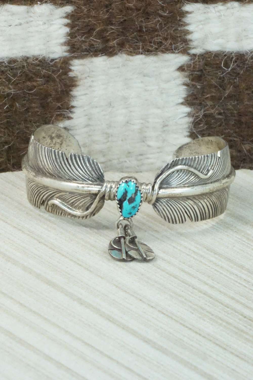 Turquoise and Sterling Silver Bracelet - Charley