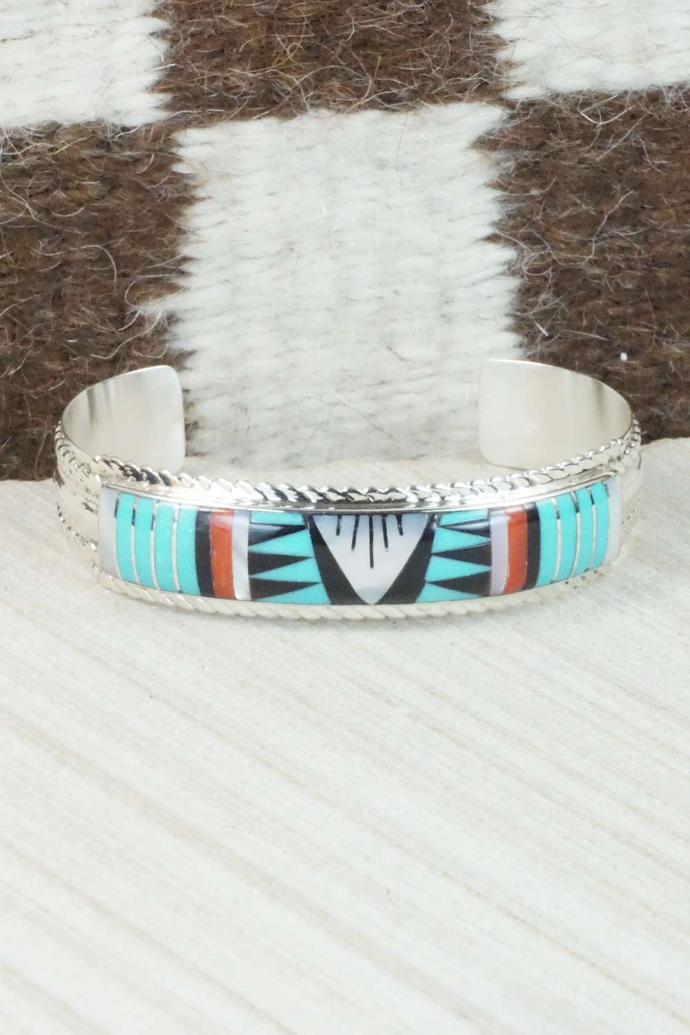 Multi Stone & Sterling Silver Bracelet - Rebecca Sheyka