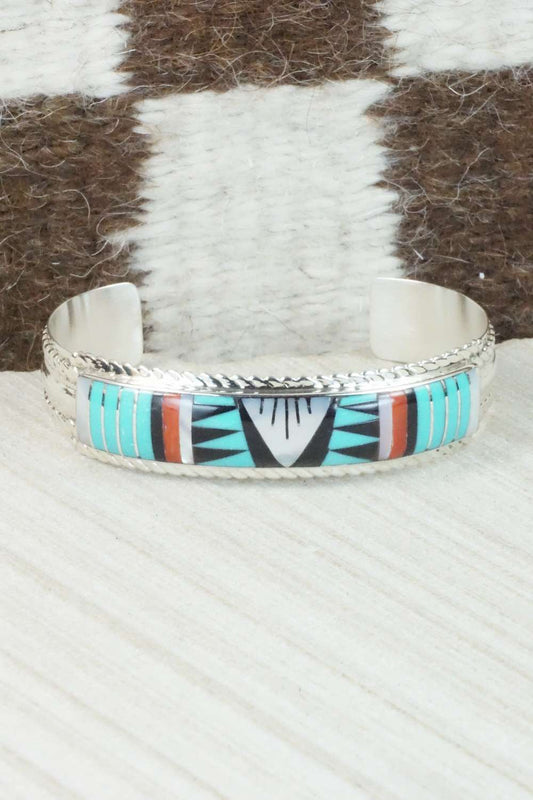 Multi Stone & Sterling Silver Bracelet - Rebecca Sheyka