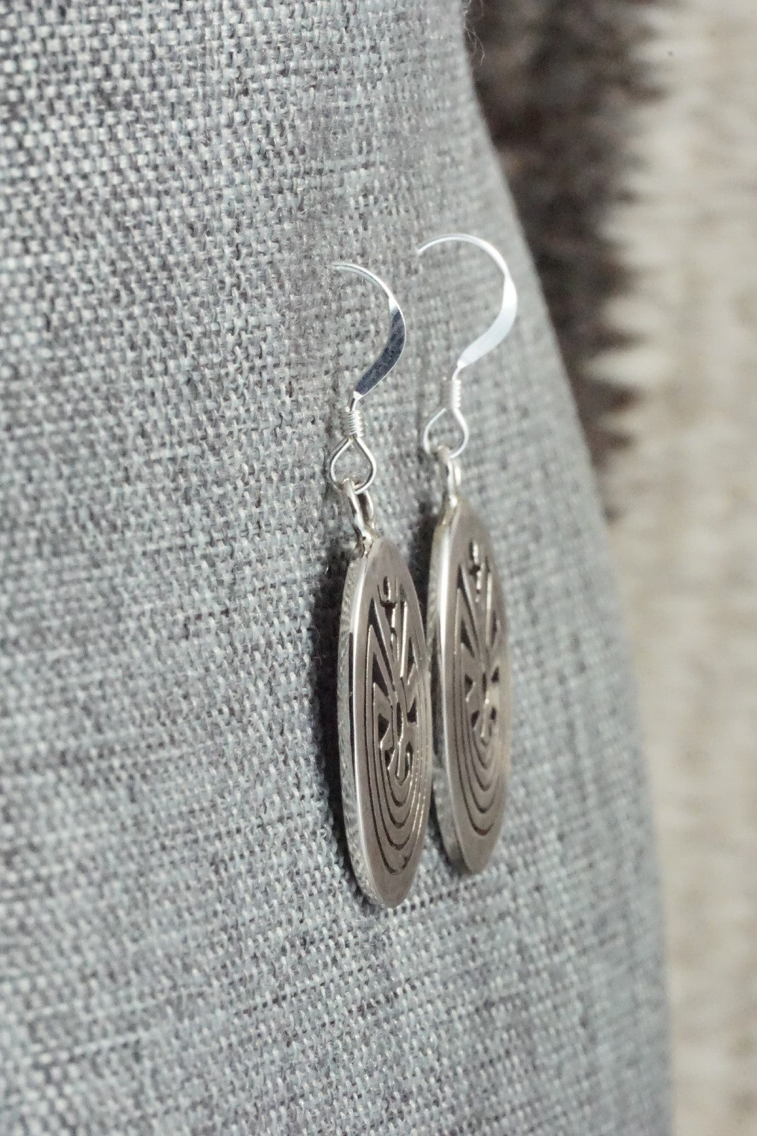 Sterling Silver Earrings - Calvin Peterson