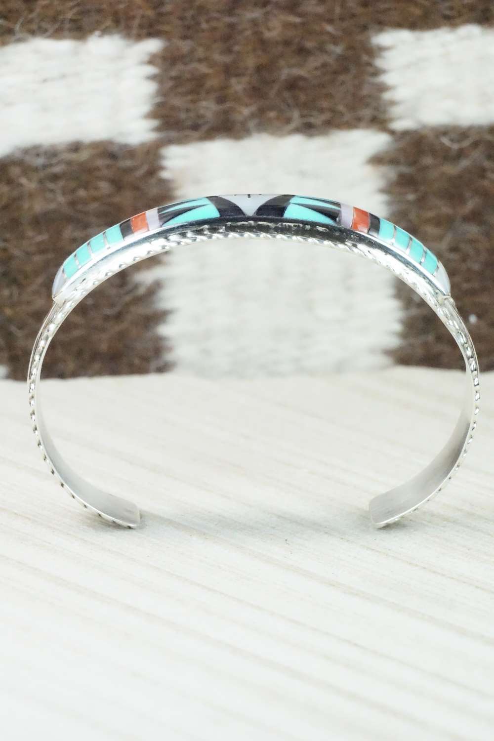 Multi Stone & Sterling Silver Bracelet - Rebecca Sheyka