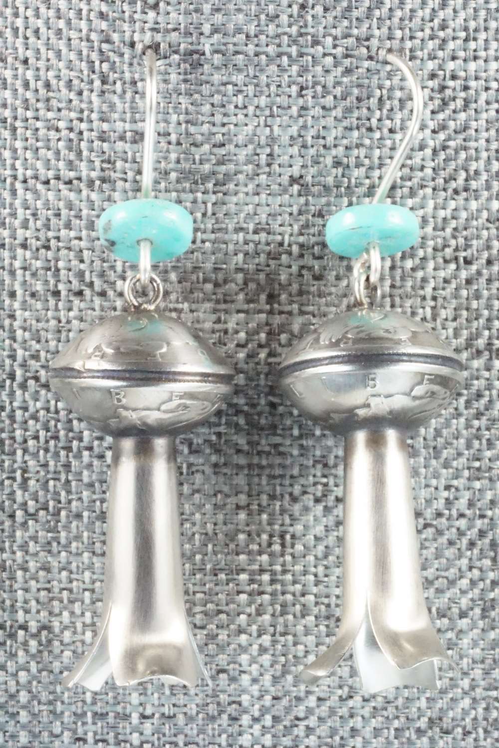 Turquoise & Sterling Silver Squash Blossom Set - James McCabe