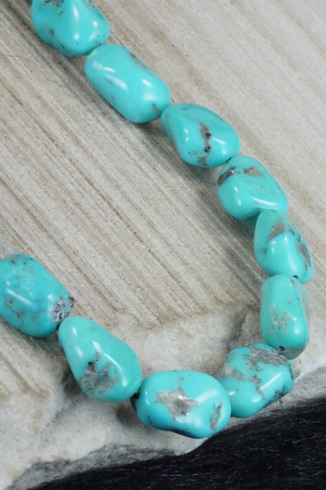 Turquoise & Sterling Silver Necklace - Doreen Jake