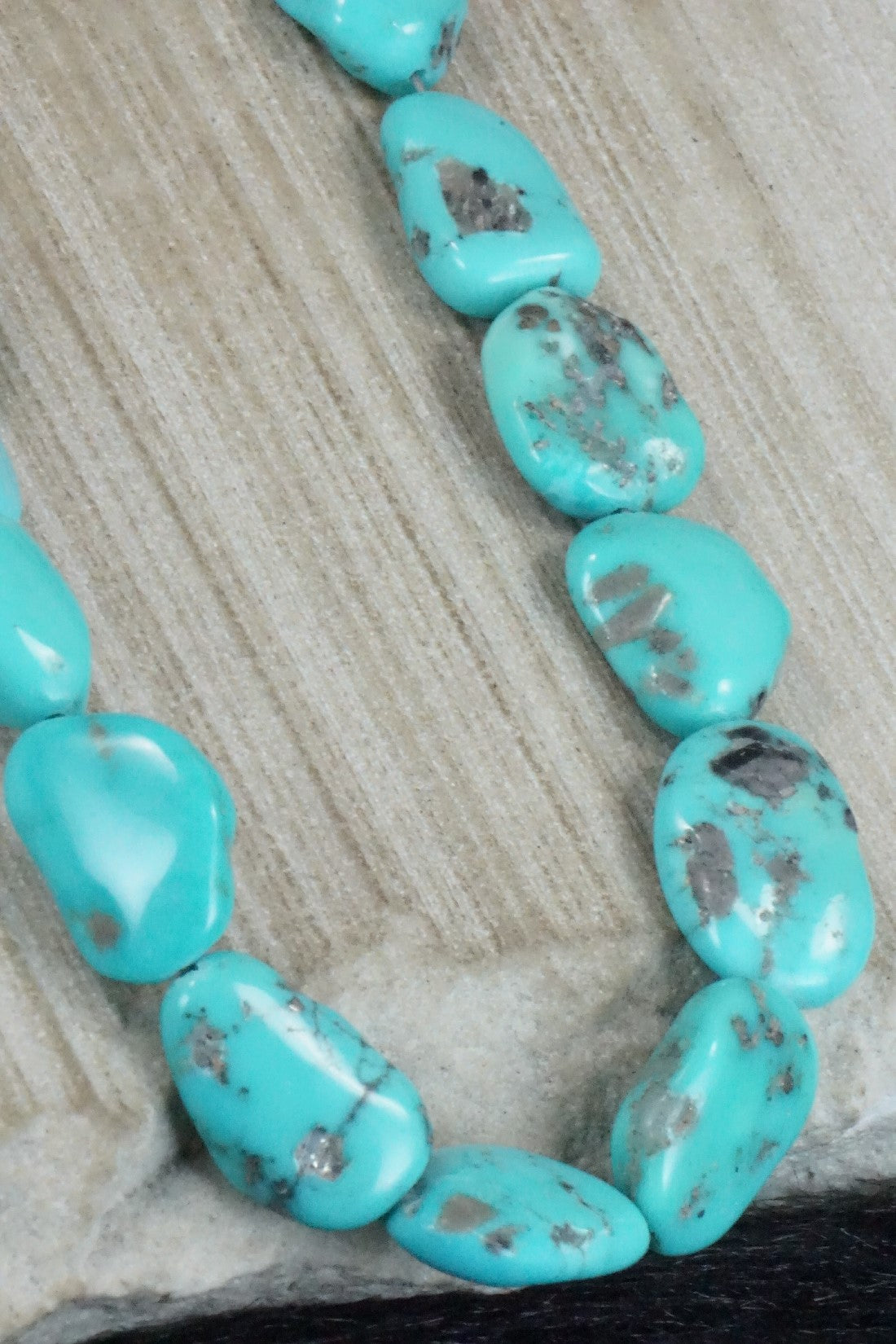 Turquoise & Sterling Silver Necklace - Doreen Jake
