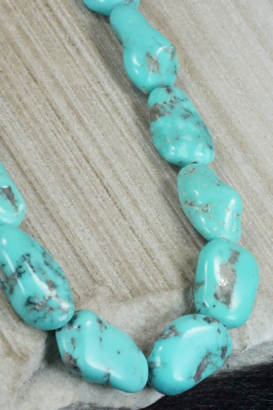 Turquoise & Sterling Silver Necklace - Doreen Jake