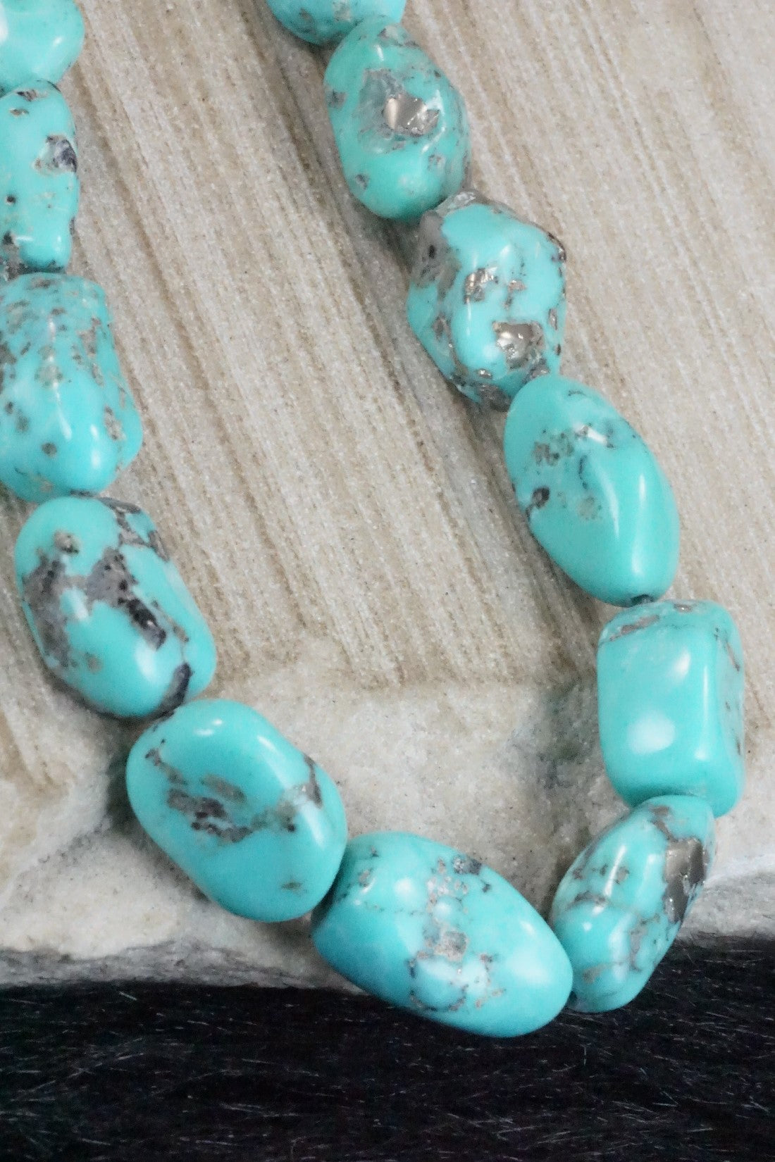 Turquoise & Sterling Silver Necklace - Doreen Jake