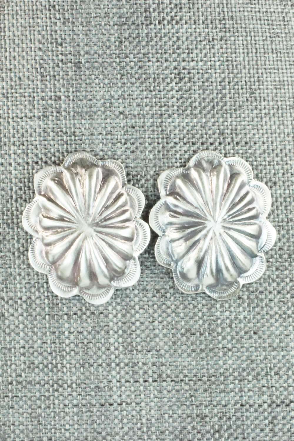 Sterling Silver Earrings - Arnold Blackgoat