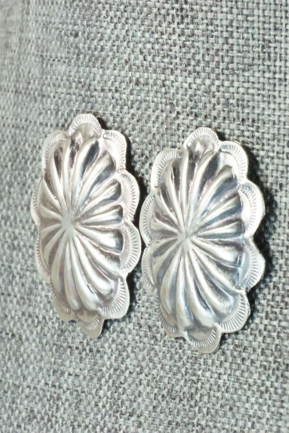 Sterling Silver Earrings - Arnold Blackgoat