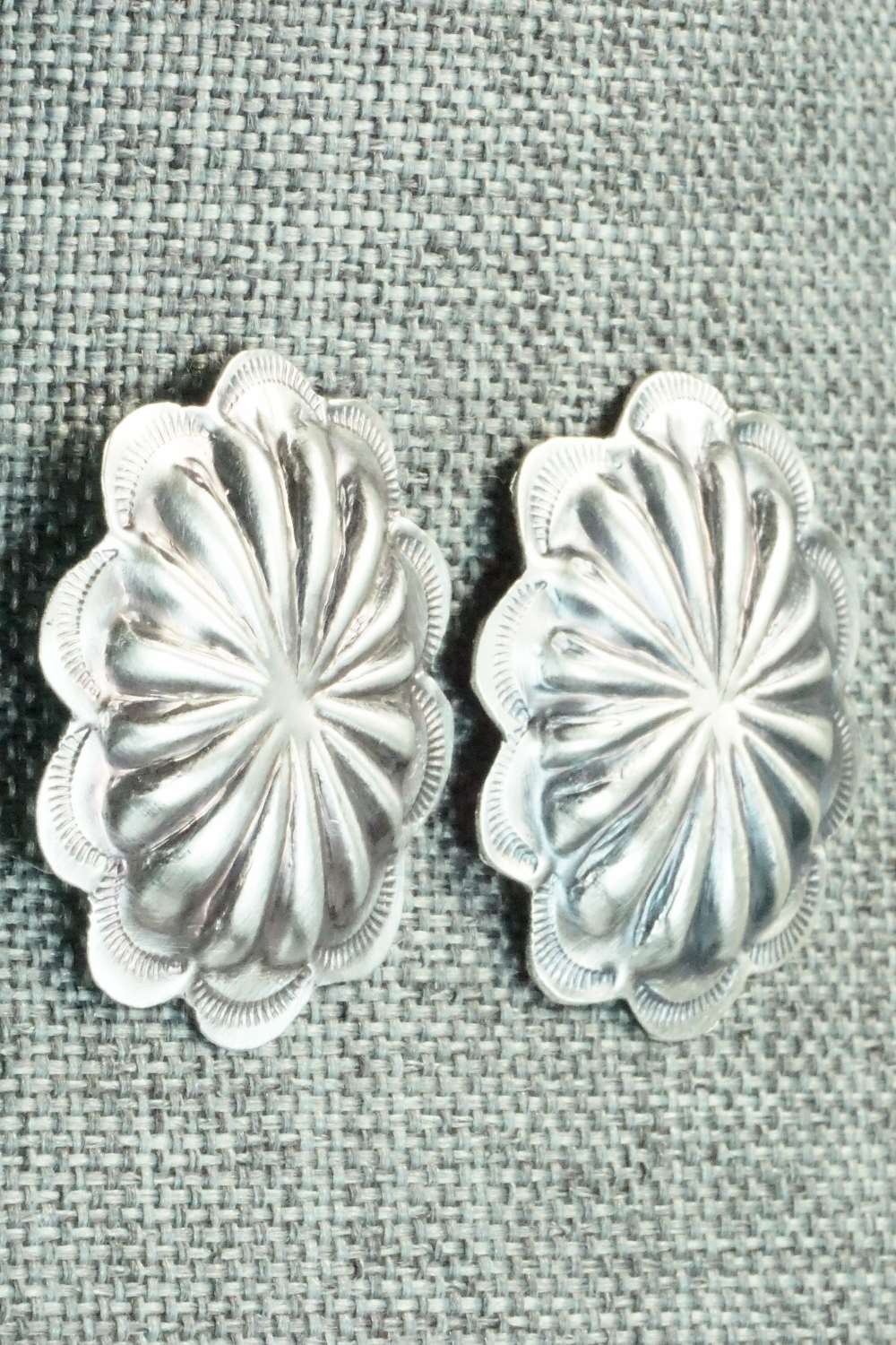 Sterling Silver Earrings - Arnold Blackgoat