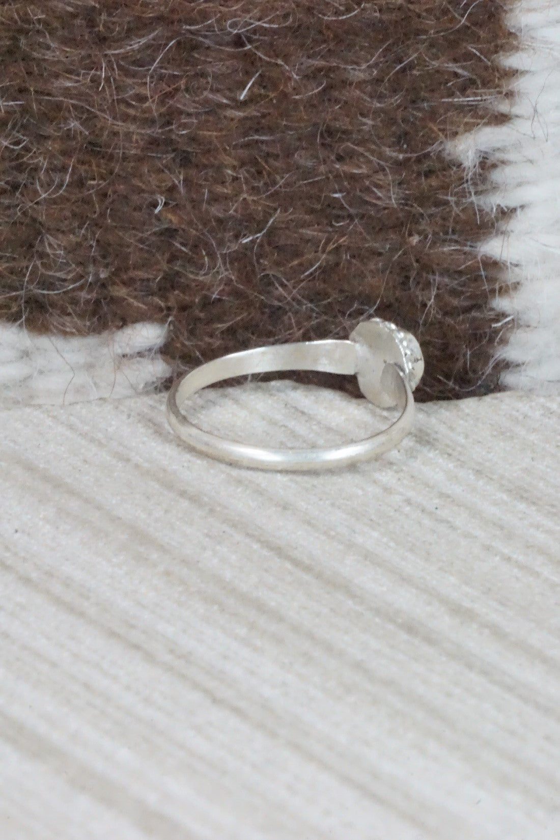 Multi Stone & Sterling Silver Ring - Devoria Bowakity - Size 5.75