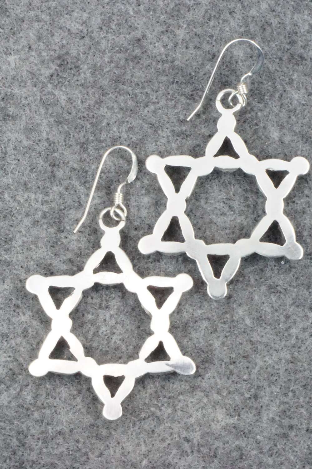 Turquoise & Sterling Silver Earrings - D. Romancito