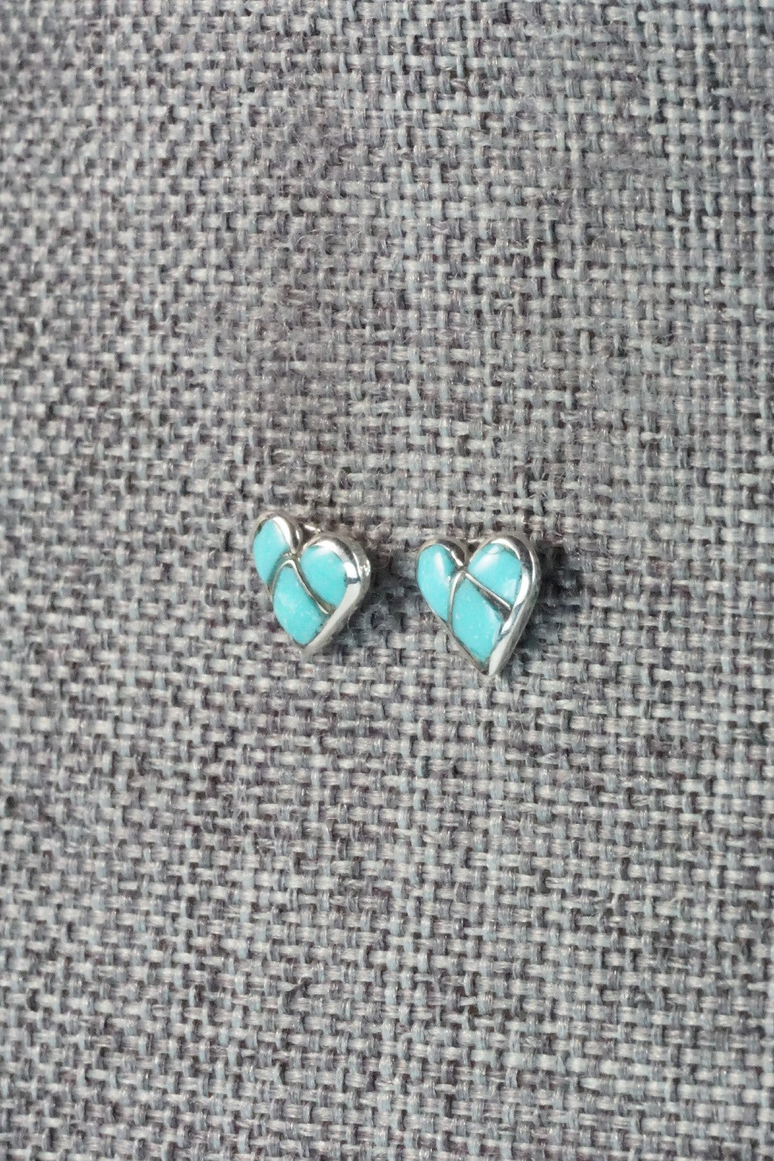 Turquoise & Sterling Silver Earrings - Jolena Haskie