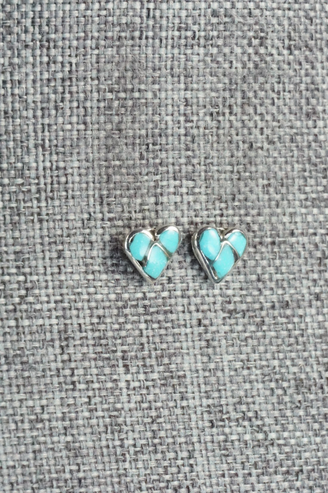 Turquoise & Sterling Silver Earrings - Jolena Haskie