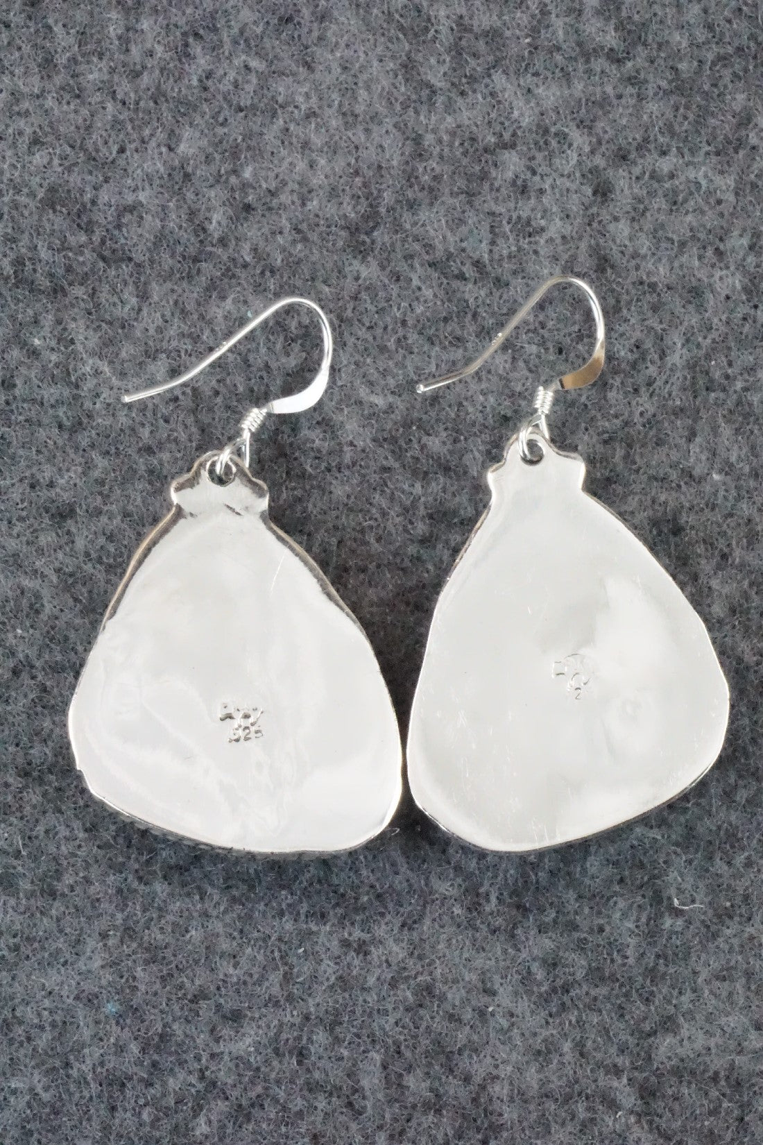 Turquoise and Sterling Silver Earrings - Sharon McCarthy
