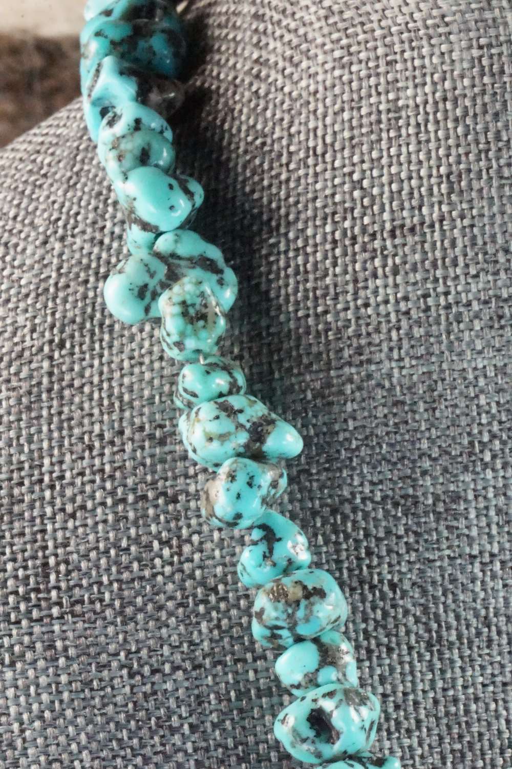 Turquoise & Sterling Silver Necklace - Doreen Jake