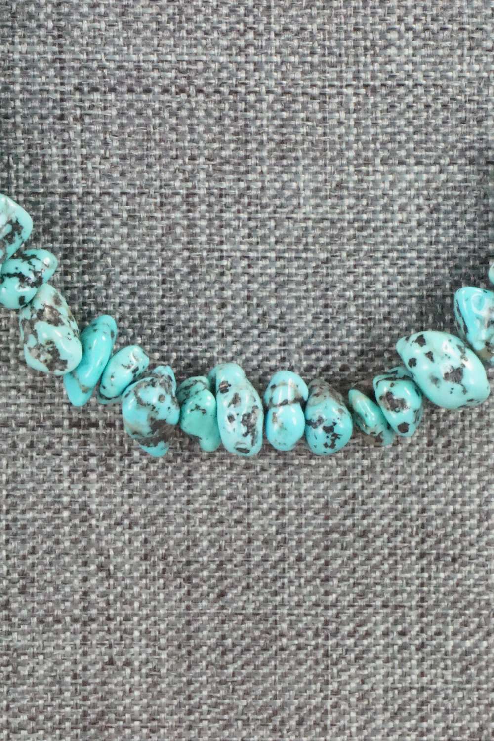 Turquoise & Sterling Silver Necklace - Doreen Jake