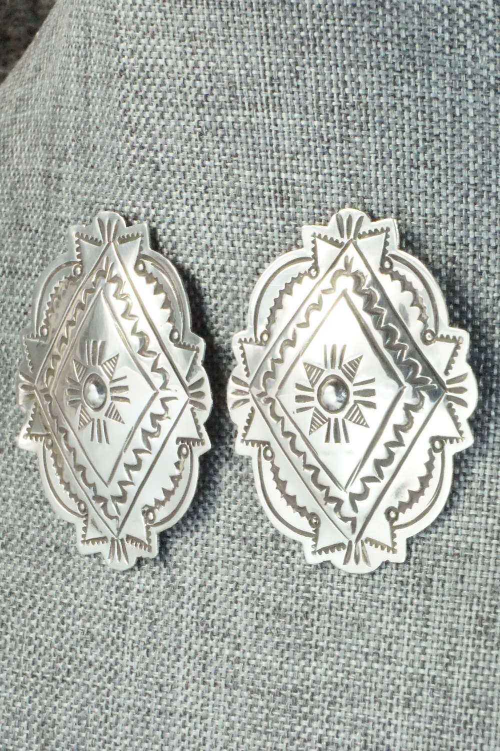 Sterling Silver Earrings - Genevieve Blackgoat