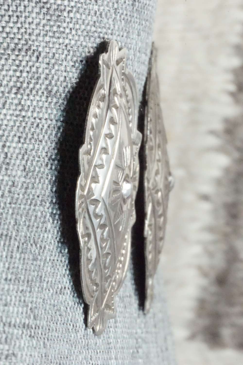 Sterling Silver Earrings - Genevieve Blackgoat