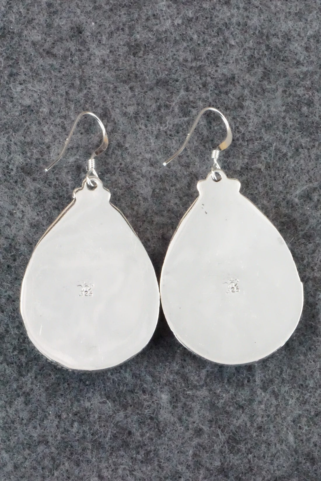 Turquoise and Sterling Silver Earrings - Sharon McCarthy