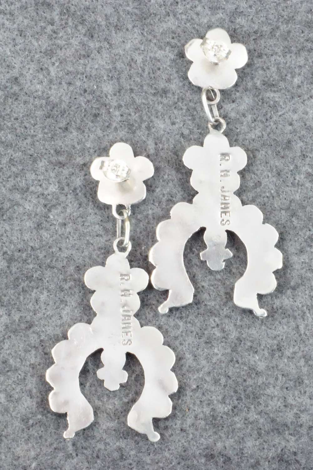 Turquoise & Sterling Silver Earrings - Erline James