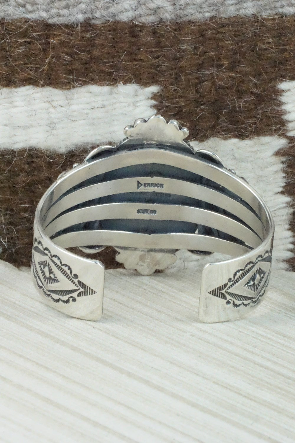 Turquoise & Sterling Silver Bracelet - Derrick Gordon