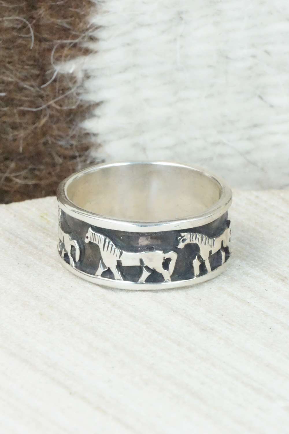 Sterling Silver Ring - Size 10