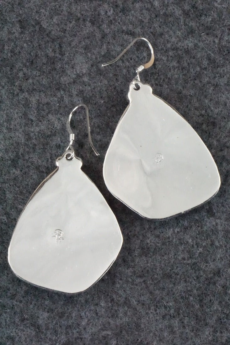 Turquoise and Sterling Silver Earrings - Sharon McCarthy