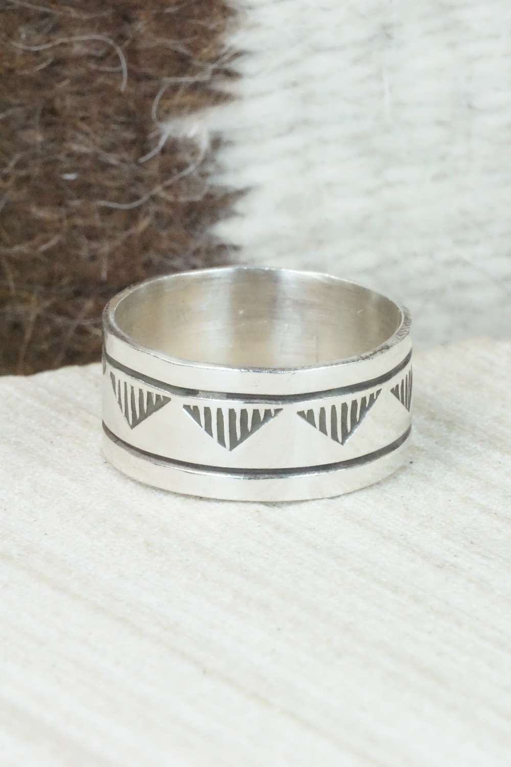 Sterling Silver Ring - Rick Enriquez - Size 11